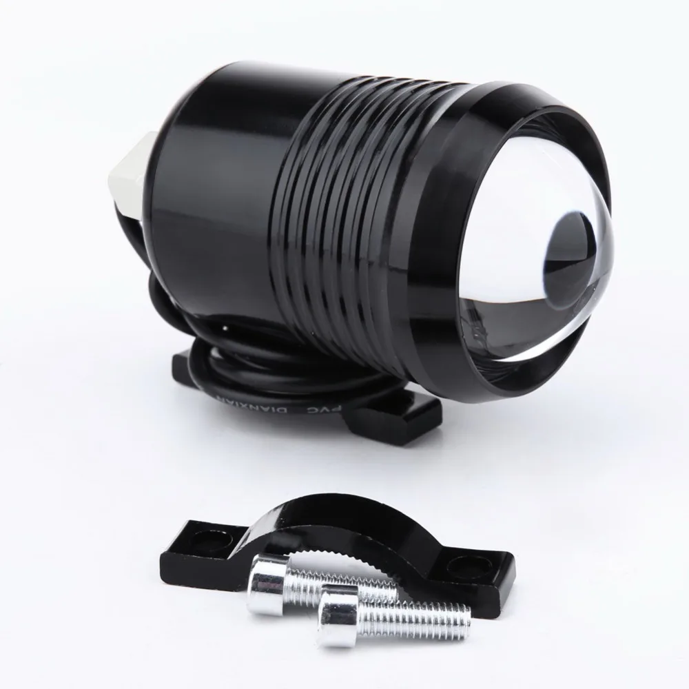 

6500K 12V LED Motorcycle Headlight Waterproof Spot Head Light Motorbike Fog Lamp Bulb 1500LM 30W Motor Styling Light Source