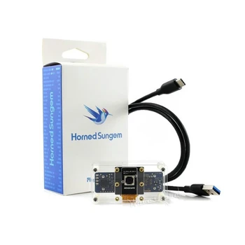 

Horned Sungem AI Vision Kit USB Connectivity Plug and AI Support Raspberry Pi 3 Model B B+ and PC OS Linux Ubuntu Raspbian