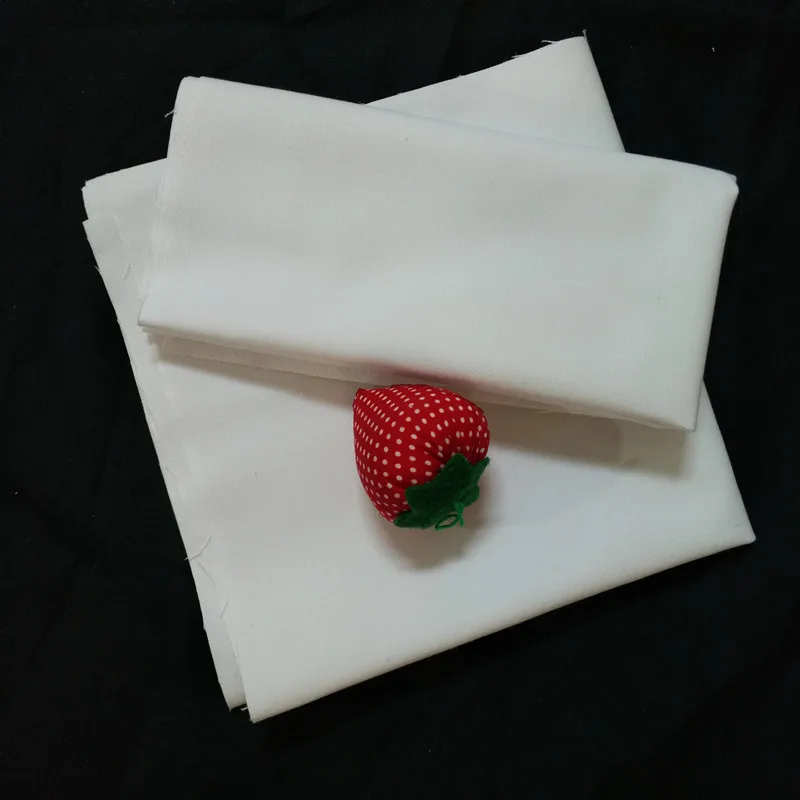 

Embroidery Fabric Canvas DIY Swing Stitching Handmade Embroidery Cotton Cloth Fabric Craft Handcraft Supplies Pure White 40X40CM