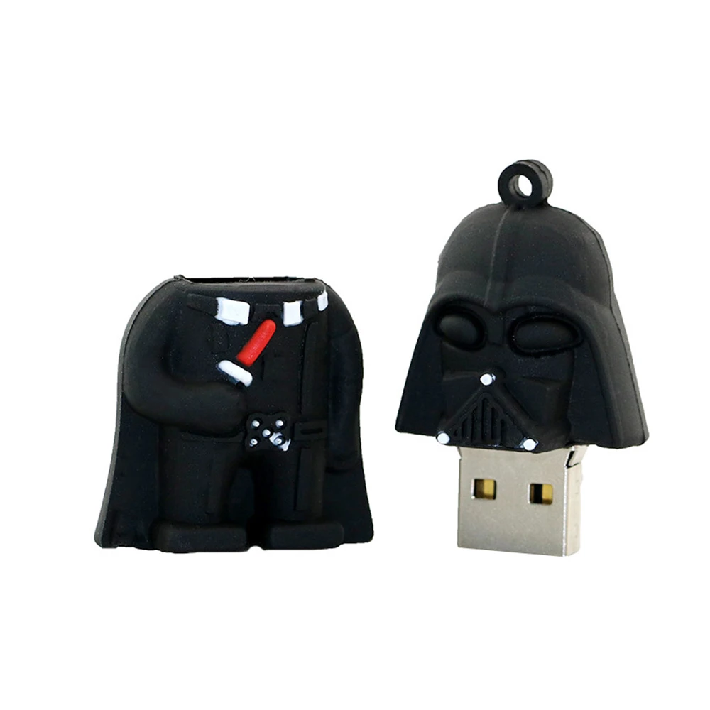 128GB Pen Drive Cartoon Star Wars Usb Flash Drive Darth Vader Memoria Stick 64GB Pendrive 32GB 16GB 8GB 4GB External Storage