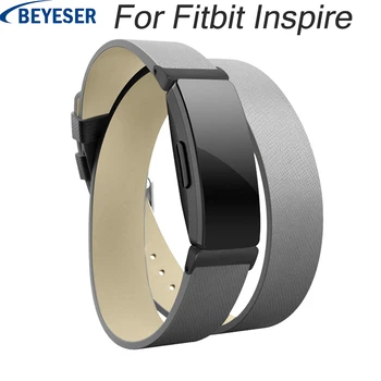 

Leather Wristband Strap Bracelet For Fitbit Inspire Smart watch Replacement bracelet For fitbit inspire high quality Watchband