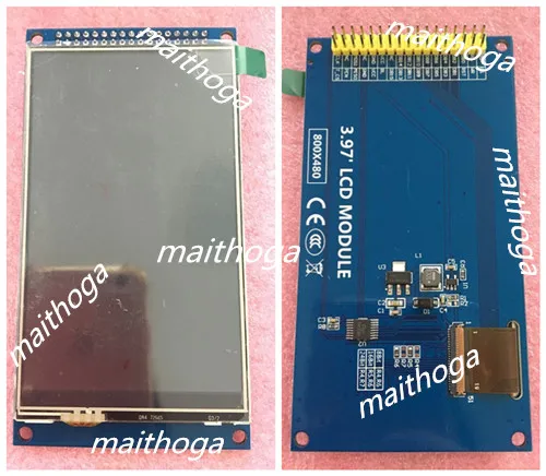 Maithoga IPS 3 97 дюймов 16 7 M HD TFT ЖК экран с адаптером платы (Touch/No Touch) OTM8009A Привод IC 480(RGB)*