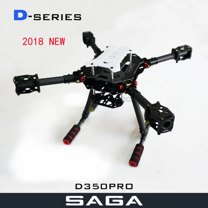 

rc airplane drone quadcopter parts foldable carbon fiber frame suit phantom power system 350mm brushless motors D350-PRO