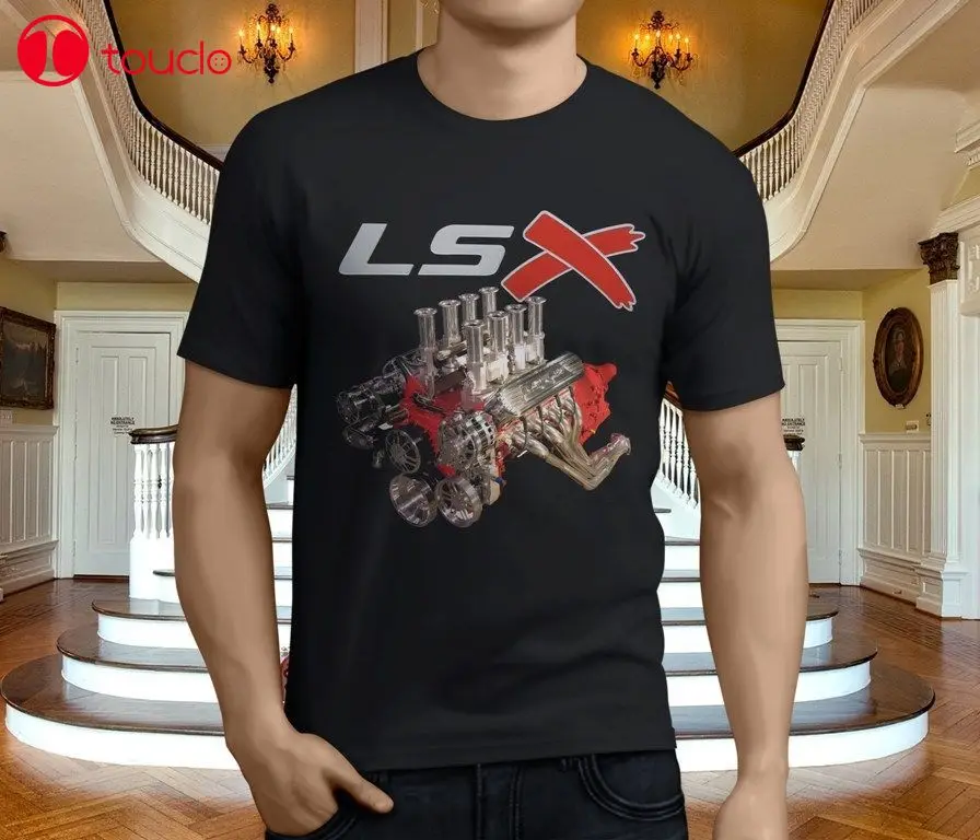 Мужская черная футболка с логотипом Lsx S10 топ продаж 2019|Футболки| |