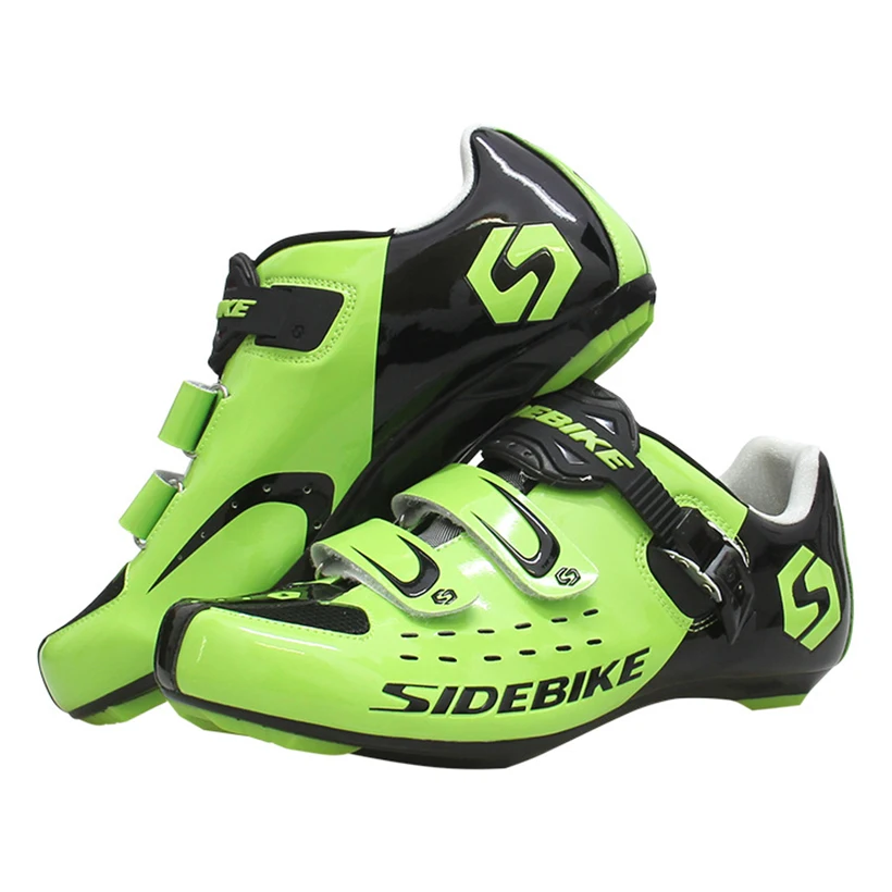 

Breathable Pro Self-Locking Cycling Shoes Brand Road Bike Bicycle Shoes Ultralight Athletic Racing Sneakers Zapatos Ciclismo