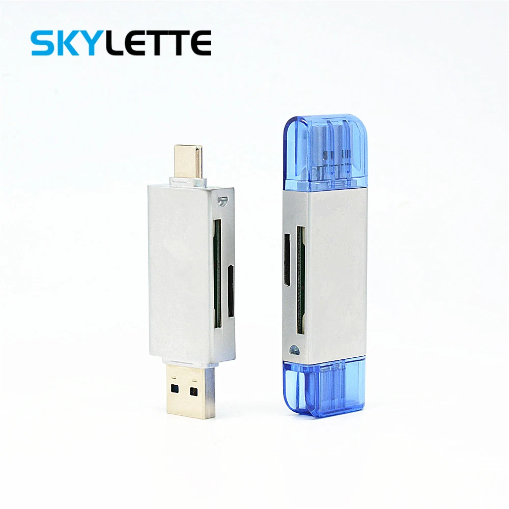 USB 3 0 + Type C Micro кардридер SD TF карта OTG адаптер мобильный телефон памяти для телефона