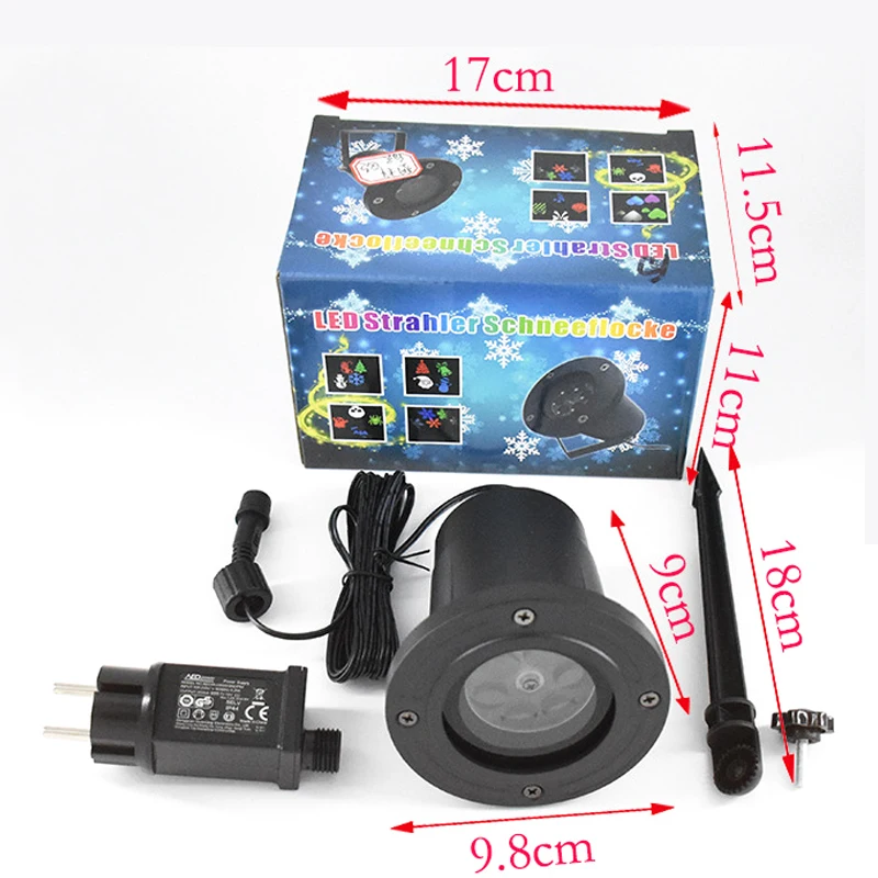Litwod Z27 Outdoor Snowflake LED Stage Snow Lights Waterproof Light Christmas Holiday White & RGB Color Lighting party 220V 110V Litwod Z27 Outdoor Snowflake LED Stage Snow Lights Waterproof Light Christmas Holiday White & RGB Color Lighting party 220V 110V