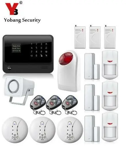 YobangSecurity Russian French Spanish Dutch APP Control Touch Screen GPRS WIFI GSM Home Security Alarm System with IP Camera YobangSecurity Russian French Spanish Dutch APP Control Touch Screen GPRS WIFI GSM Home Security Alarm System with IP Camera