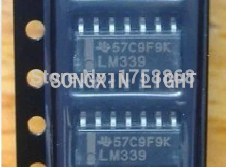 XIASONGXIN светильник LM339 LM339N DIP оригинальный IC в STROCK | Электронные компоненты и