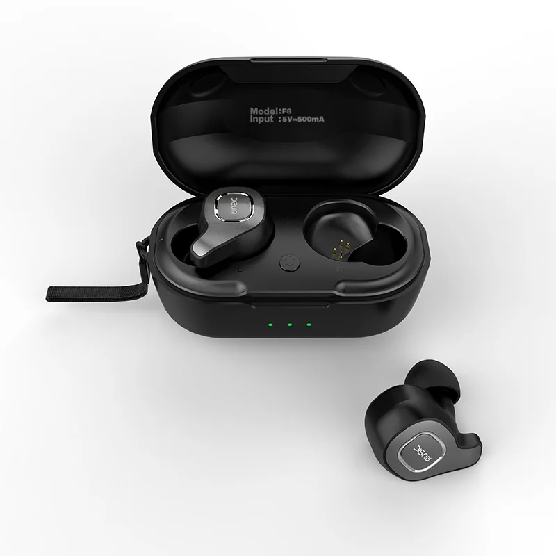 F8 Беспроводные спортивные наушники TWS True беспроводные наушники auriculares Bluetooth V5.0 наушники для samsung iphone с зарядным устройством