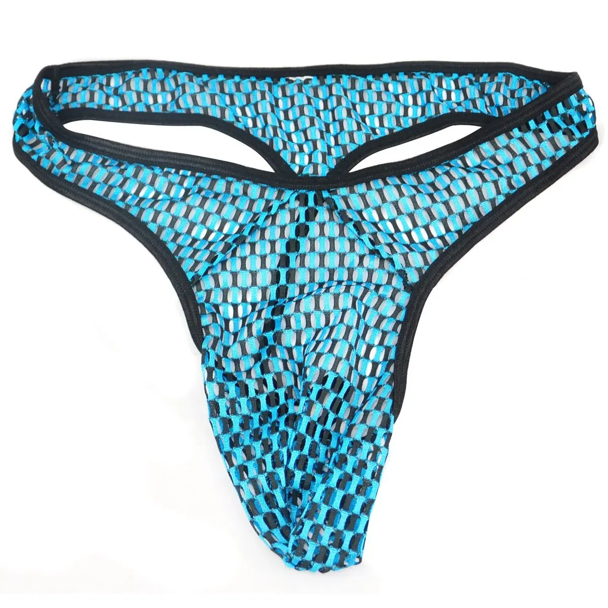 

2017 NEW Hot See-through Mesh Pattern Sexy G String Low Rise Mens Thong Mens Underwear