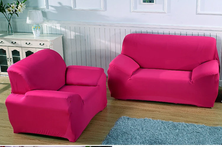 WLIARLEO стрейч диван Slipcover чехлы для диванов для гостиной эластичная ткань анти-клещ универсальный для одного/двойного/трех/четырех сидений