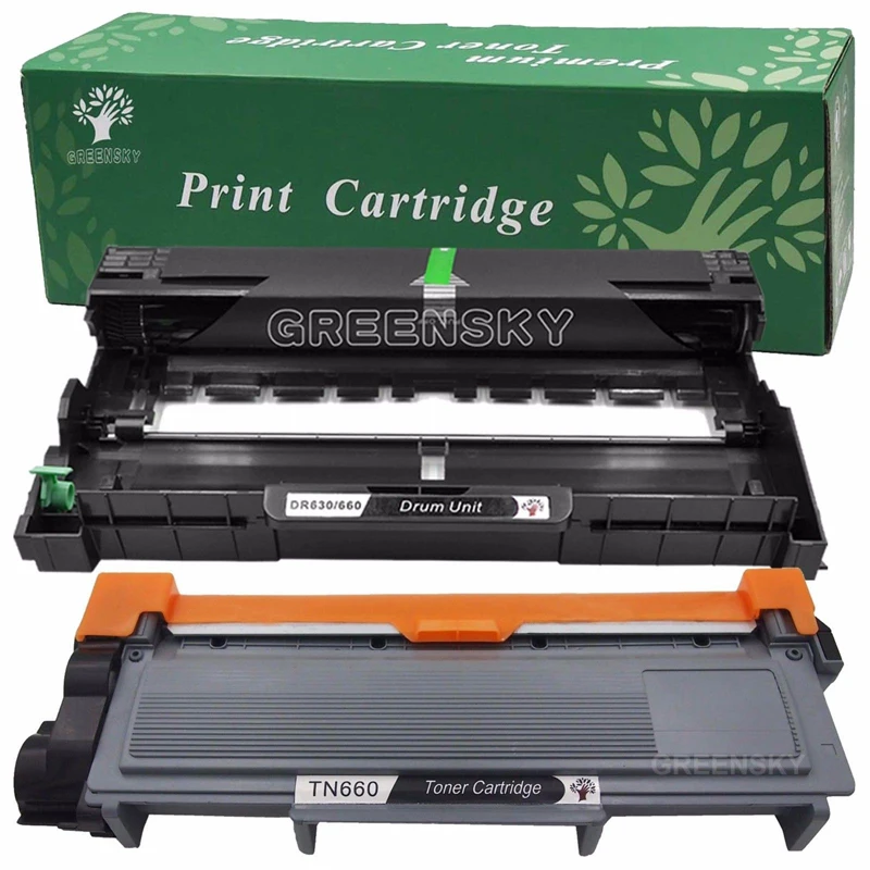 GREENSKY 1 PK DR630 барабан TN660 Тонер для Brother DR660 HL L2300D L2320D L2360DW MFC L2740DW L2685DW DCP L2540DW