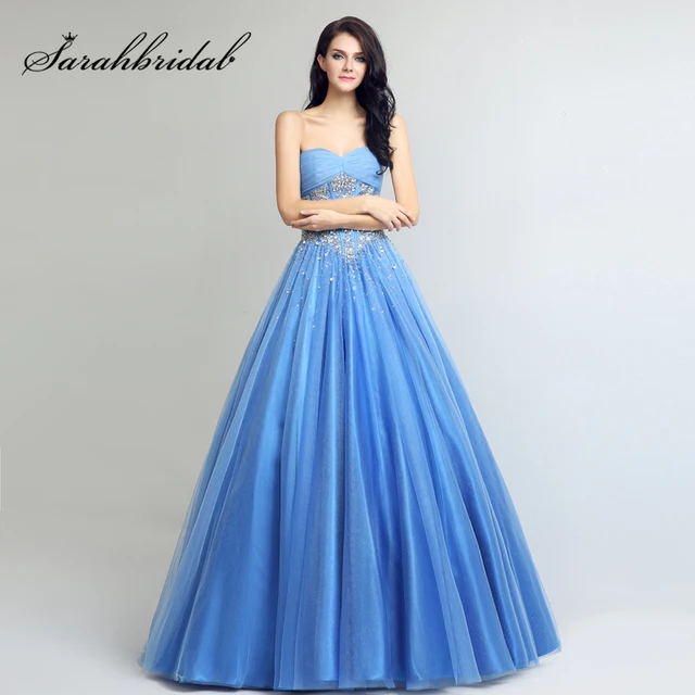 Ocean Blue Sweet 16 Dresses