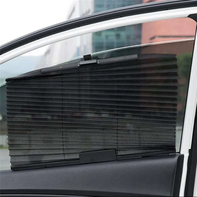

Universal 1 PCS Truck Auto Car Side Window Curtain Sunshade Retractable Sun Shield Blind Sunshade Anti-UV Car Window Shade