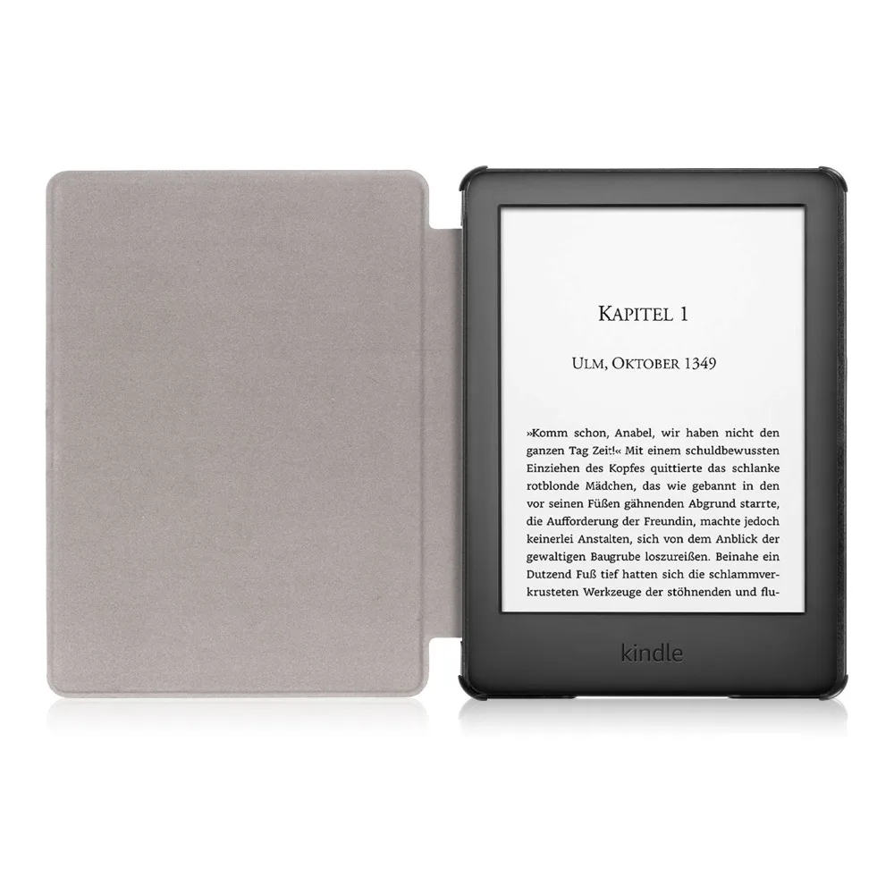 Solid Funda Case For New  Kindle 2019 10th Generation 6 Ebook Smart  Sleep/Wake Cover