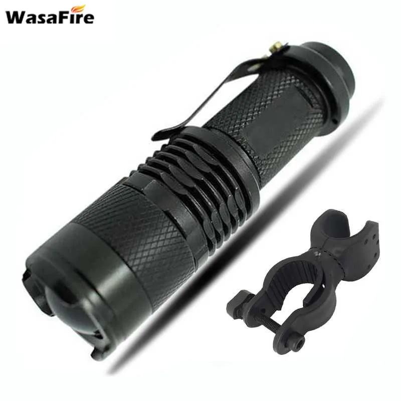 

3 Mode Flash Light Pocket Penlight Lantern Adjustable Focus Mini LED Flashlight Q5 2000 Lumens Torch Bike Light For Work Camping