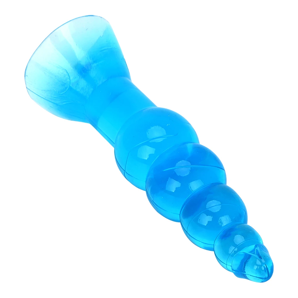 IKOKY Anal Bead Prostate Massager Silicone Jelly Anal Plug Anal Sex Toys for Woman Men Gay Butt Plugs Adult Product Sex Shop 7 IKOKY Anal Bead Prostate Massager Silicone Jelly Anal Plug Anal Sex Toys for Woman Men Gay Butt Plugs Adult Product Sex Shop 7