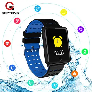 

Gertong F3 Smart Wristband Blood Pressure Measurement Smart Bracelet Fitness Tracker Heart Rate Monitor Long Standby Sport Band