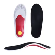 1 пара, высокое качество, EVA ортопедические стельки, плоская ножка, супинатор, ортопедические силиконовые стельки, унисекс, можно отрезать спортивную обувь