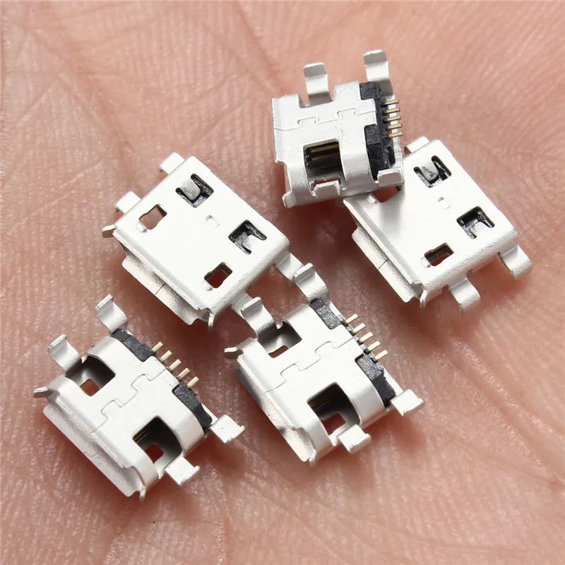 10 шт. коннекторы для разъема Micro USB типа B 5 контактов | Обустройство дома