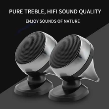 Tweeters Car-Audio Dome Hifi External Super-Power 25mm 120w Lossless-Installation Silk