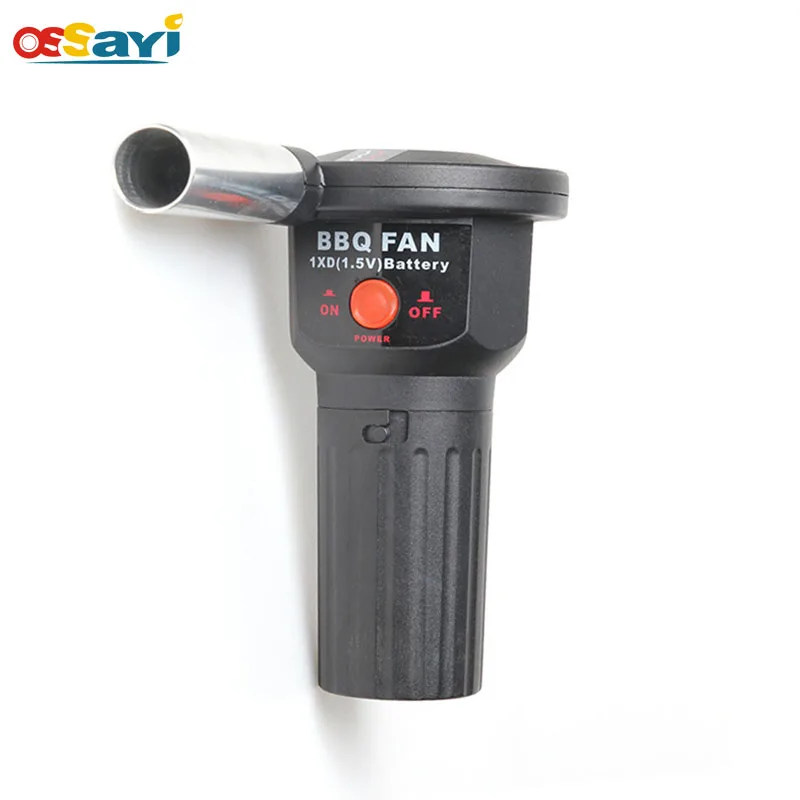 Portable Electric BBQ Fan Air Blower Charcoal Burn Picnic Cooking