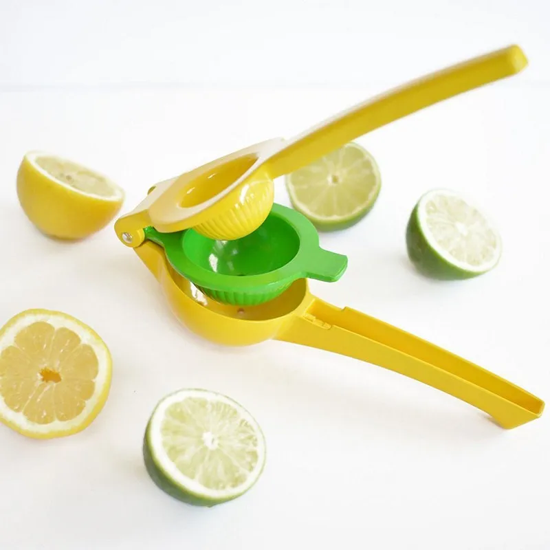 

Manual Citrus Juicer Aluminum Alloy Kitchen Fruit Vegetable Utensils Multi-functional Solid Color Manual Juicer 22.2x7.5x5 Cm