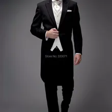 Индивидуальный заказ, приталенный смокинг для жениха, Лучший мужской костюм, лацкан друг жениха, мужской свадебный фрак, пиджак+ брюки+ жилет+ галстук