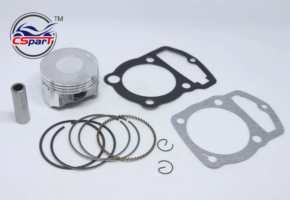 Racing Molybdenum 65.5MM 15MM Piston Ring Gasket Kit CB250 CB200 200CC