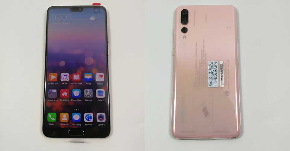 В наличии huawei P20 Pro 6 ГБ 128 ГБ полный LTE Band смартфон 40MP тройной камеры заднего 6,1 "полный вид Экран NFC Android 8,1