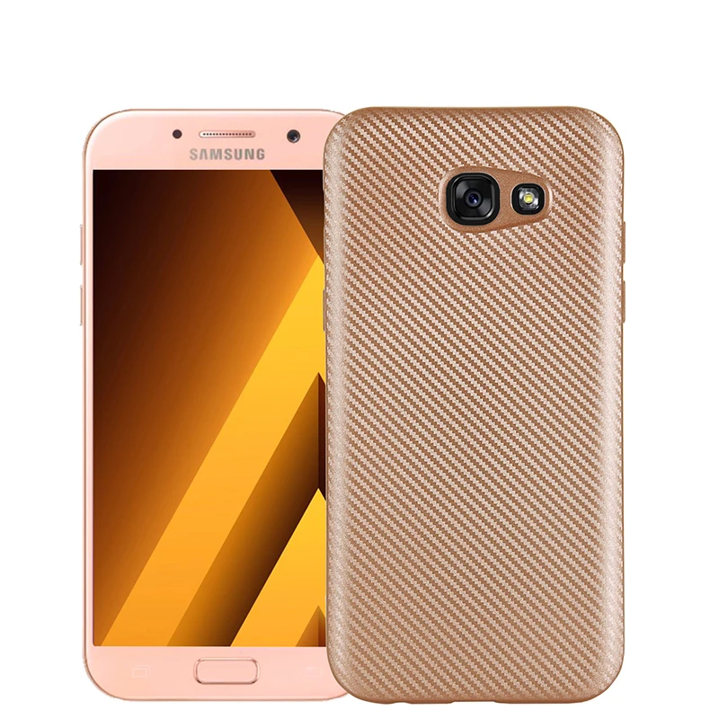 Carbon fiber silicone case samsung a3 2017 a7 2017 (4)