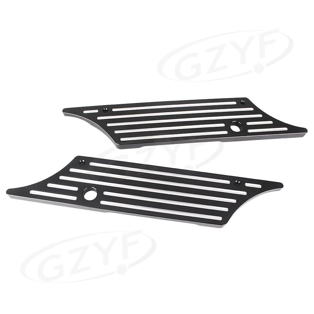 Saddlebag Saddle Bag Latch Lock Covers Rear Decoration for Harley Davidson Touring Models 1993-2013 Motorcycle Accessories