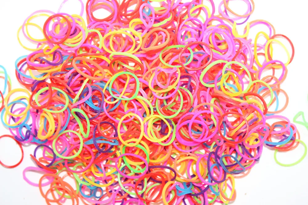 1000pcs/lot Choose Colour Make Topknot Bands For Dogs Hair Best Rubber