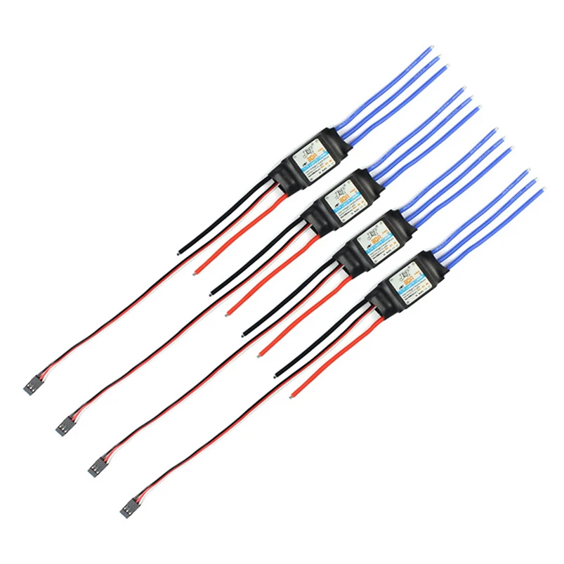 JMT 4 шт./лот Simonk прошивка 30A ESC электрический регулятор скорости с 5V 3A BEC для 2 до