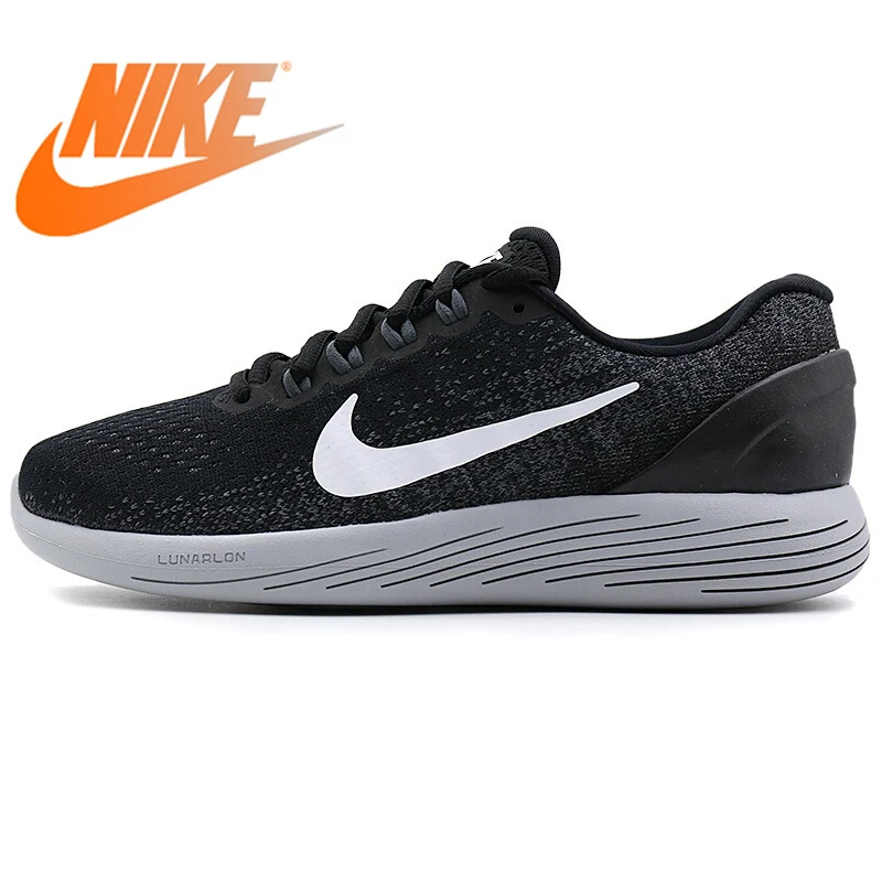 Официальный Оригинальная продукция Nike LUNARGLIDE 9 DMX резиновая женская обувь для бега кроссовки на шнуровке спортивная низкая Верхняя уличная