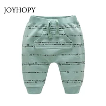 Весенне-летние штаны для малышей штаны-шаровары для мальчиков и девочек повседневные Модные Хлопковые Штаны унисекс для малышей Одежда для маленьких мальчиков и девочек