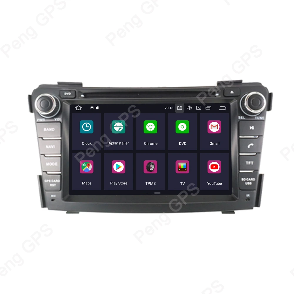 2 Din Stereo Android 10.0/9.0 Car Radio for Hyundai I40 2011-2016 CD DVD Player Navigation Digital Multimedia Receiver with DSP