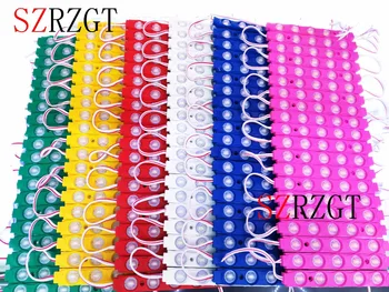 

DC 12V 5LEDs SMD 5730 5630 Led Module Lights Super Bright 110Lumen/W led modules lighting with lens 20PCS/Lot