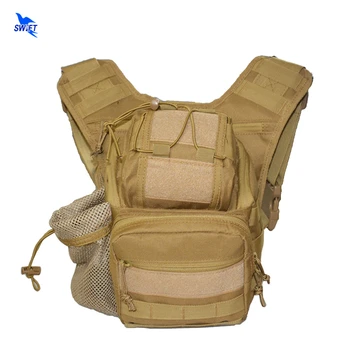 

Encrypted Oxford Waterproof Shoulder Bag Tactical Military Backpack Sports Camera Bag Case Camping Outdoor Hiking Men Chest Pack