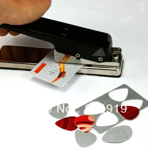 

Factory direct sale Plectrum Cutter Make Your Own Picks Guitar Pick Maker pick diy + Free Shipping