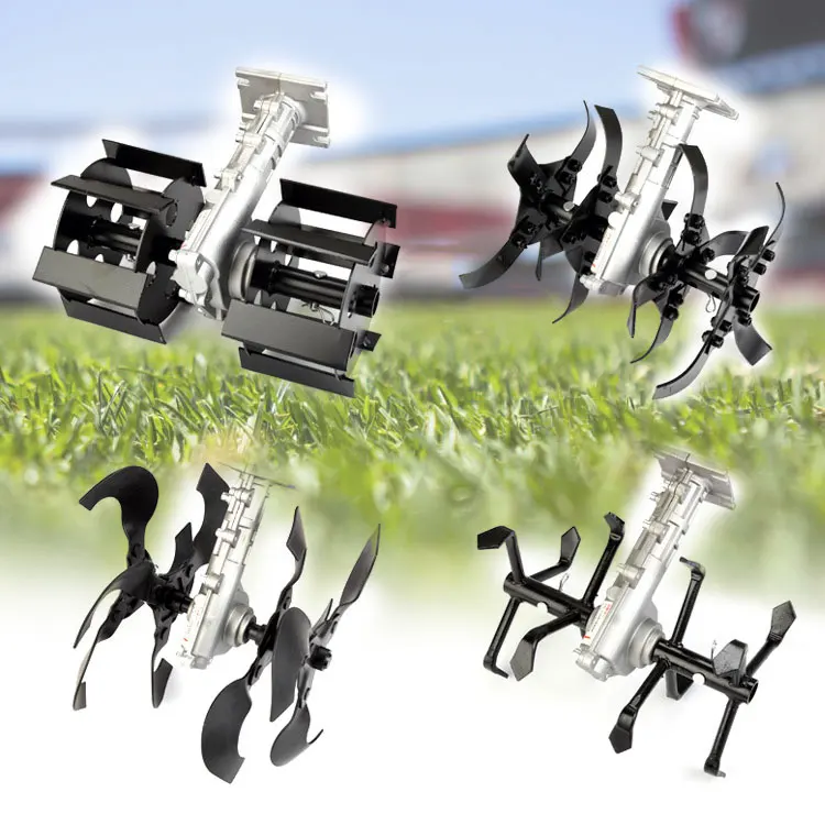 

Garden Tool Accessories Lawn Mower Blades Mower Work Head Loosen Soil Head Weeding Ditching Wheel LBShipping