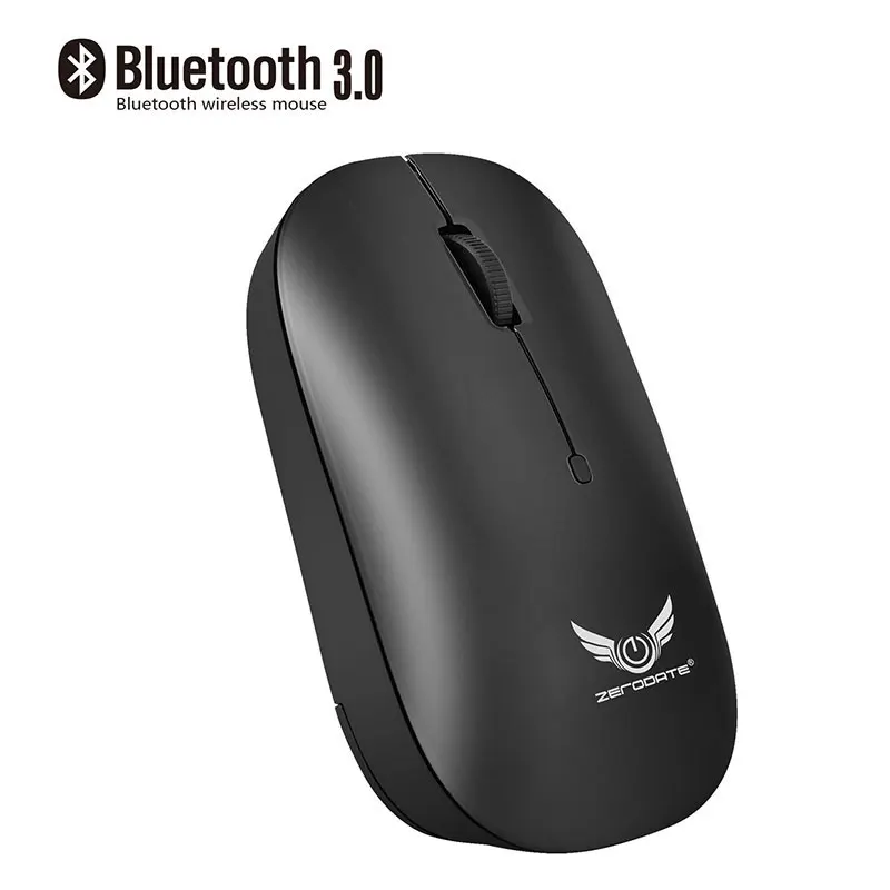 

Bluetooth 3.0 Wireless Mouse Portable Mobile 3-Button Mouse with High-definition Optical Sensor for PC Laptop Tablet Computer