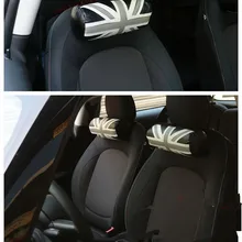 1 шт. автомобильный черный Юнион Джек подушка для bmw для Mini Cooper R56 аксессуары для интерьера