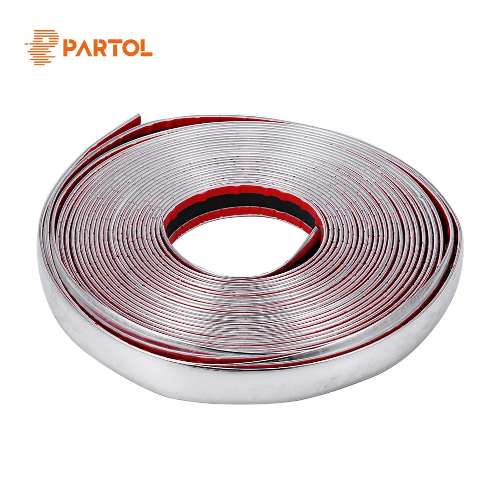 15mm x 49.2ft 15M Trim Styling Car Molding Exterior Interior Decoration