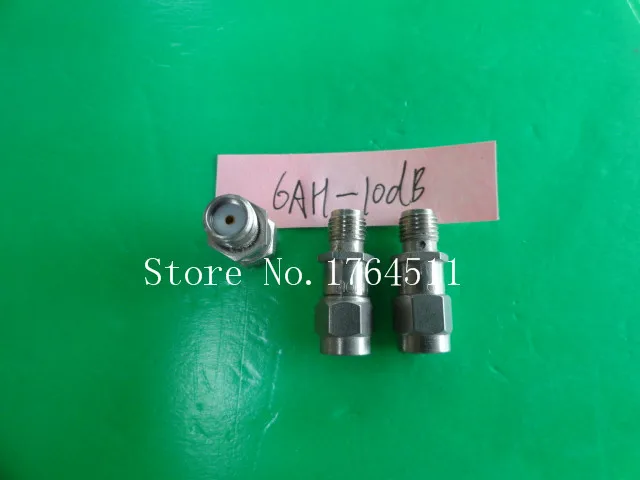 [BELLA] INMET 6AH-10dB DC-6GHz 10dB 2W SMA coaxial fixed attenuator --3PCS/LOT | Электронные компоненты и