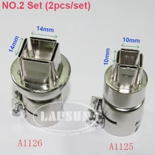 2 шт./лот Универсальная насадка паяльная станция Станции Gun насадки для 858 858A 858D 868 878 898