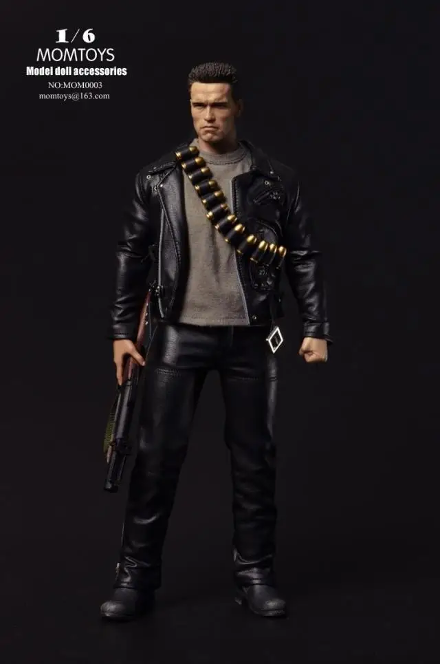 

1/6 MOMTOYS MOM0003 Terminator 4 Genesis Keeper T800 The Arnold Costume Suits Set For 12" HT /TTL/BBI Narrow Shoulder Figure
