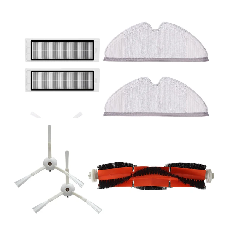 

Replacement Packs for Xiaomi 2 Roborock Vacuum Cleaner Kits HEPA Filter Side Brush Mop Cloths Main roller Brush