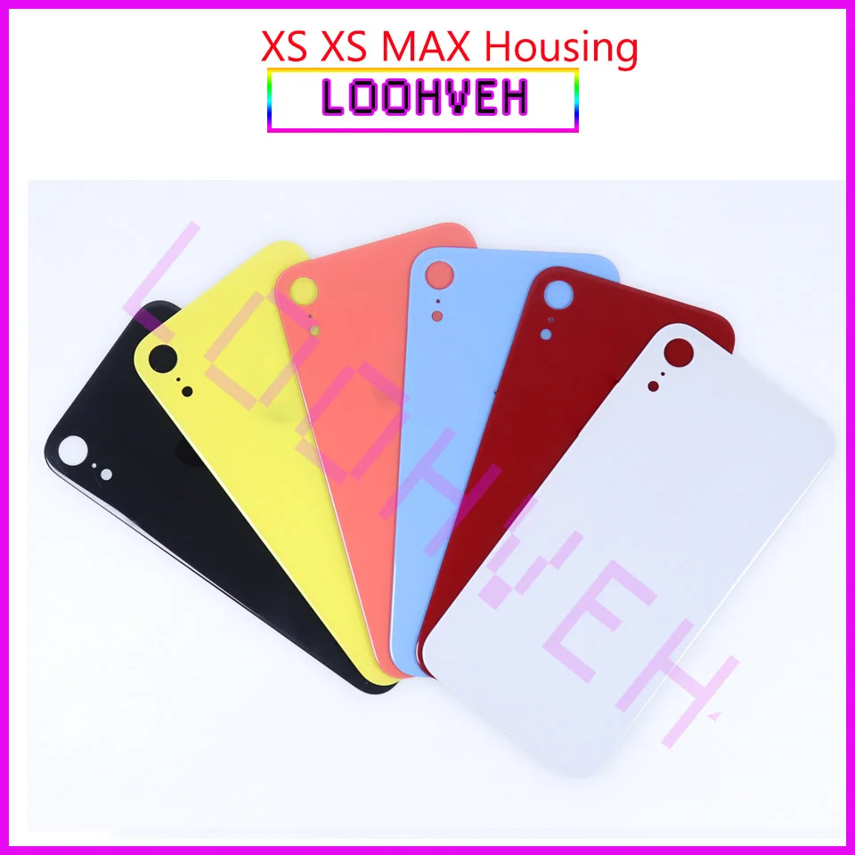 

High Quality Back Cover For iphone XS or XS MAX and For iphone XR Housing Cover Rear Door Chassis Middle Frame